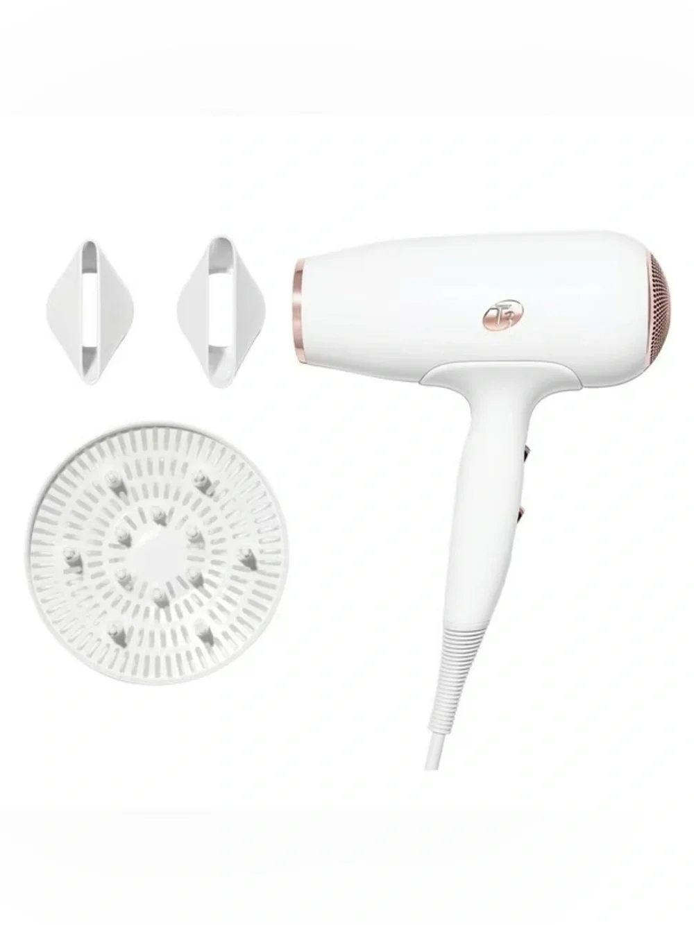T3 Featherweight 3i Professional Hair Dryer (Model 76800)-Like New 3 attachment